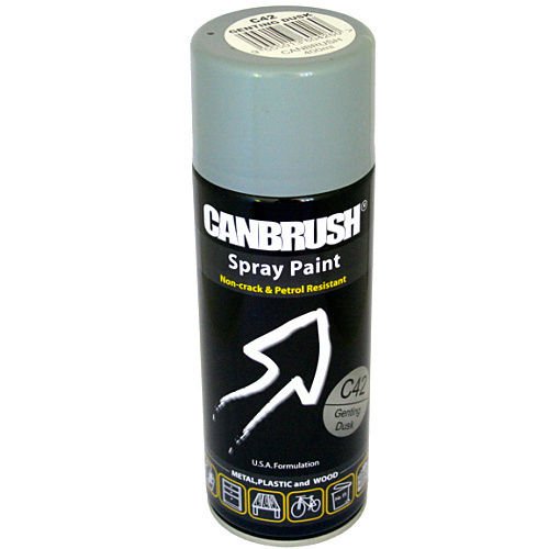 1X - Genting Dust (C42) - 400ml Spray Paint Auto DIY Colour Aerosol Can or Tape for Wood Metal Plastic - Bargain Genie