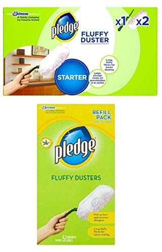 Pledge Fluffy Duster + Fluffy Duster Refills - Bargain Genie