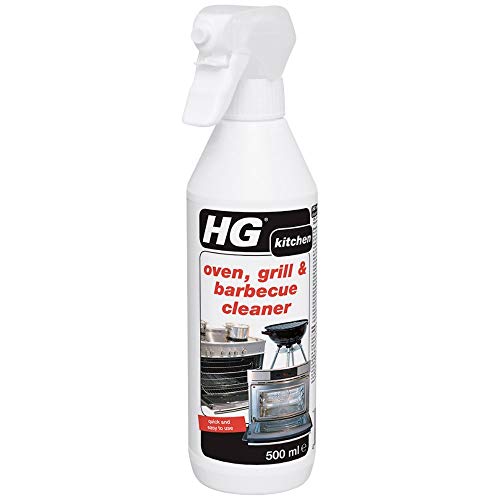 HG Oven, Grill & Barbecue Cleaner 500 ML - A Quick and Easy to use Heavy Duty Oven Cleaner, Also Suitable for Grill and Barbecue. - Bargain Genie