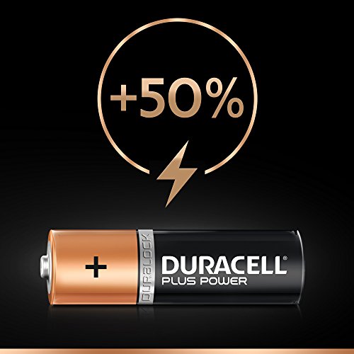 Duracell LR6/MN1500 - Pile Alcaline - AA x 4 - Plus (LR6) - Bargain Genie