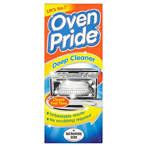 Oven Pride Complete Cleaning Kit Includes Bag for Cleaning Racks, Orange, 1000 millilitre - Bargain Genie