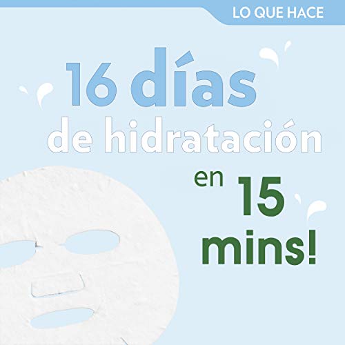 Simple Hydrating 16 days' worth of moisturiser in just 15 minutes Sheet Mask face mask for dry skin 1 pc - Bargain Genie