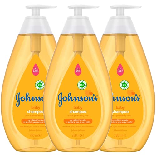 Johnson's Baby Shampoo 750ml (Pack of 3)