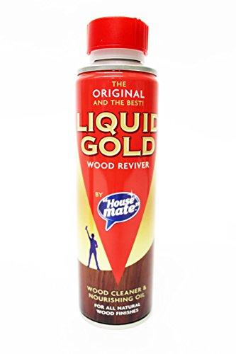 House Mate Liquid Gold 250 ml Wood Reviver and Nourishing Oil 2 Cans Supplied Per Order - Bargain Genie