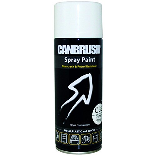 Canbrush 400ml Primer White Paint C32 DGN - Bargain Genie