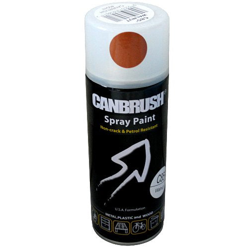 Canbrush WALNUT Solid Wood Spray Paint Auto Diy Purpose Colour Aerosol Can Wood Effect C85 - Bargain Genie