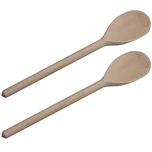 Apollo Beech Wooden 12" Spoons (2) - Bargain Genie