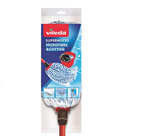 Vileda SuperMocio Micro and Cotton Mop - Bargain Genie