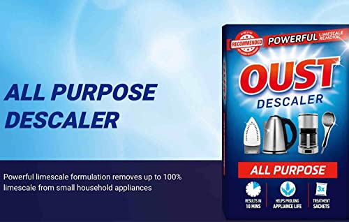 Oust All Purpose Descaler 3 x 25ml Sachets (2) - Bargain Genie