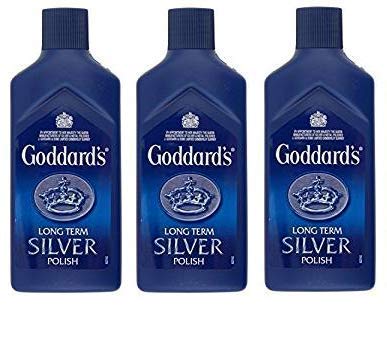 Goddards Long Term Silver Polish, 125ml (Thrее Расk) - Bargain Genie