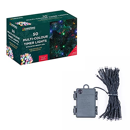 The Christmas Workshop 70320 Multi-Coloured Outdoor Christmas Lights - Bargain Genie