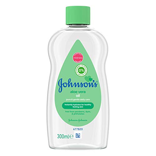 Johnson's Baby Oil Aloe Vera – For Skin