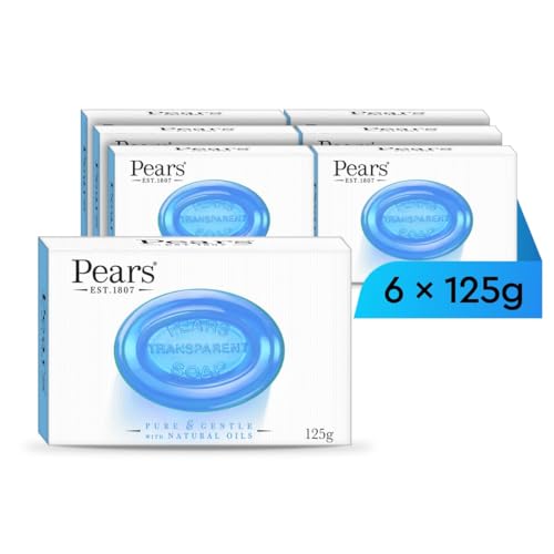 Pears Pure & Gentle Transparent Soap Bar with Mint Extracts