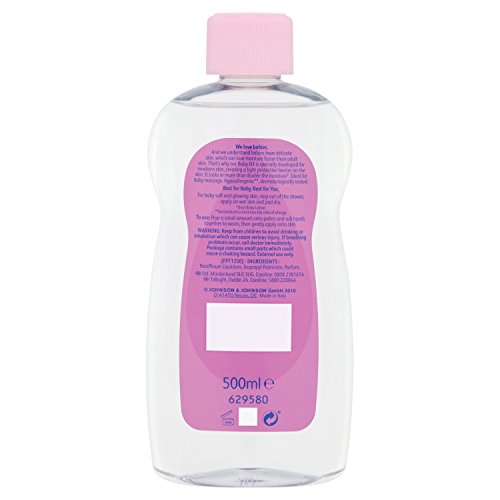 Johnson's Baby Oil 500ml - Bargain Genie