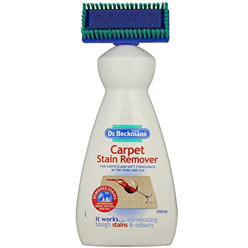 Dr Beckmann Carpet Stain Remover with Cleaning Brush (2 x 650ml) - Bargain Genie