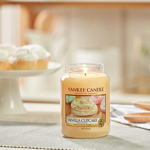 Yankee Candle Vanilla Cupcake Jar Candle - Bargain Genie