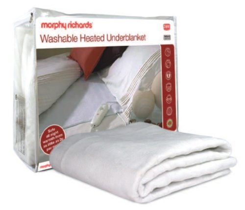 Morphy Richards 75163 Single Washable Heated Underblanket - Bargain Genie