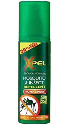 Xpel Tropical Formula Mosquito & Insect Repellent Pump Spray 120ml - Bargain Genie