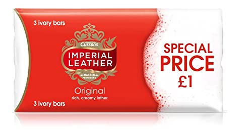 Imperial Leather Bar Soap Original Classic Cleansing Bar, Gentle Skin Care, Bulk Buy, Pack of 8 x 4 bars (total 32 bars)