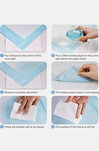 PET SHOP Puppy Training Pad/Disposable Puppy Pads/Litter Training Pad For Puppy/Dog mat for Incontinence/Absorbent Training Mat (Pack of 30)