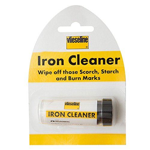 Caraselle Iron cleaner by Vilene, wipe off scorch, starch & burn marks from - Bargain Genie