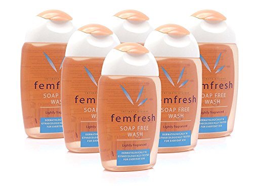 6x Femfresh Daily Intimate Hygiene Wash Soap Free 150ml Lightly Fragranced - Bargain Genie