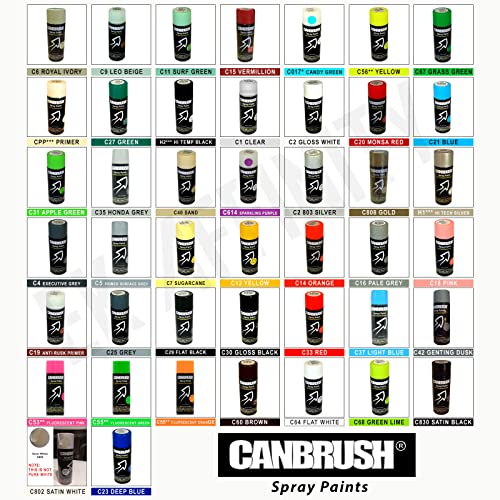 Canbrush Spray Paint for Metal Plastic and Wood - Bargain Genie