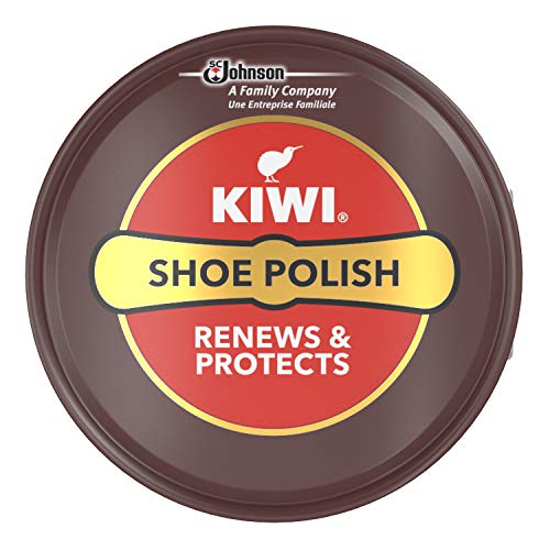 Kiwi Shoe Polish, Renew, Protect & Nourish Leather Shoes, Dark Tan, 50 ml, Pack of 1 - Bargain Genie