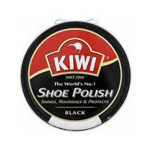 6 X Kiwi Shoe Polish Black 50ml