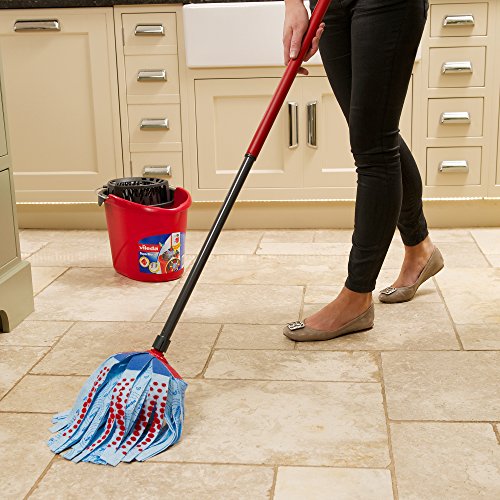 Vileda Supermocio 3 Action Mop with Extra Refill-Parent - Bargain Genie