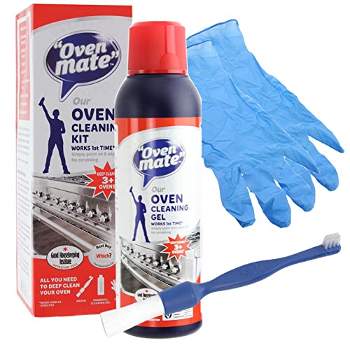 Oven Mate Cleaner Just for Racks Shelf Cleaning Gel & Deep Clean Oven Cleaner Kit - Bargain Genie