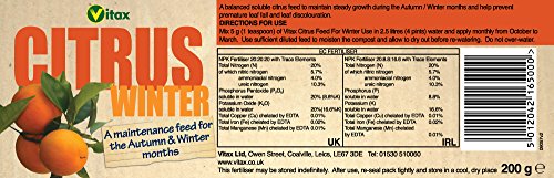 Vitax 200g Citrus Feed for Winter