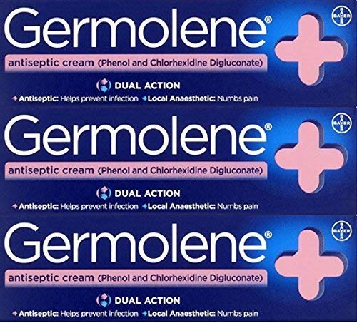 Germolene Antiseptic Cream, 30 g, Pack of 3 - Bargain Genie