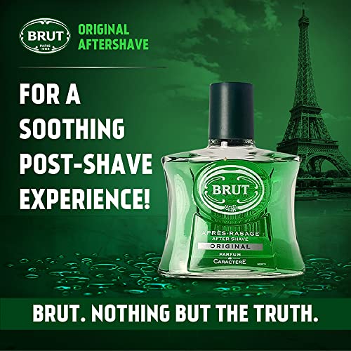 BRUT Original Aftershave, 4 x 100ml, Individually Boxed. - Bargain Genie