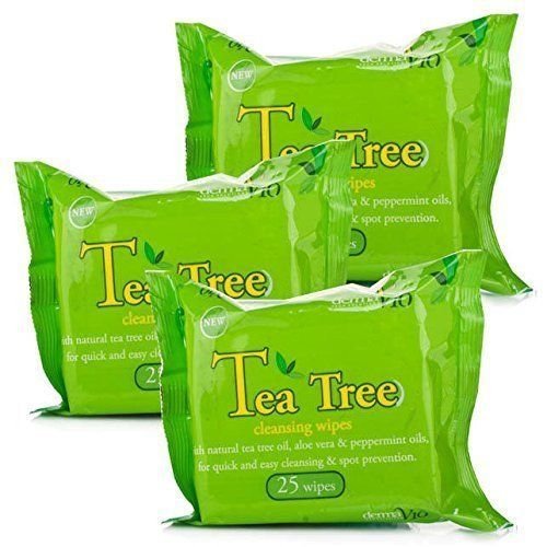 Tea Tree Cleansing Wipes Triple Pack x 1 - Bargain Genie