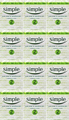 Simple Soap Bar 125g Twin Pack x 12 Packs - Bargain Genie