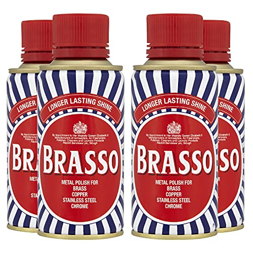 4 x Brasso Metal Polish, 175 ml - Bargain Genie