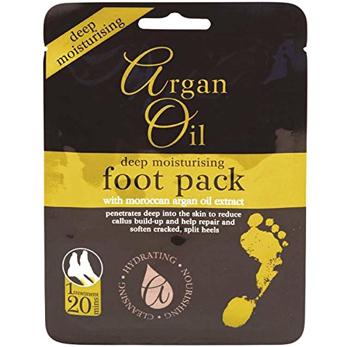 3x Moroccan Argan Oil Deep Moisturising Foot Packs - Bargain Genie