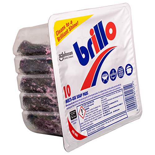 Brillo Multi-purpose soap pads, 10 pieces - Bargain Genie