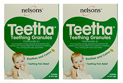 Multibuy 2x Nelsons® Teetha® Teething Granules - 24 Sachets - Bargain Genie