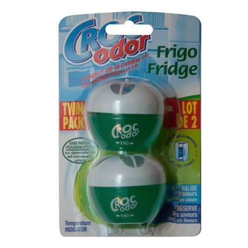 The Croc Odor Twin Pack Fridge Fresheners & Deodorisers from Caraselle - Bargain Genie