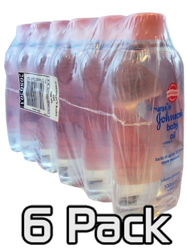 Johnson's Baby Oil 500ml (Six Pack) - Bargain Genie