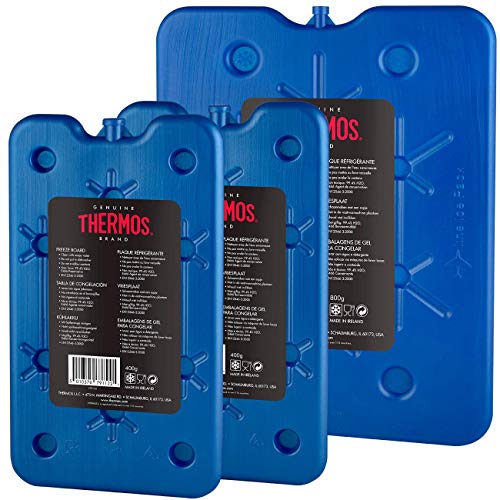 Thermos 3402186 Freeze Boards, 1 x 800 g/2 x 400 g, Pack of 3, Blue - Bargain Genie