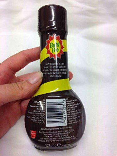 Pack of 3 Baby Bio 175ml Original Plant Feed Bottles, For Healthy Plants - Bargain Genie