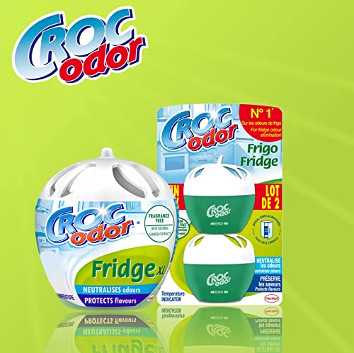 Croc Odor Fridge Deodoriser, Twin Pack - Bargain Genie