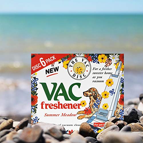 Vac Vacuum Cleaner Freshener Spring and Summer Meadow Hoover Disc For Pet Lovers, Air Freshener - Combo Pack(12 Disc)