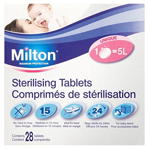 Milton Sterilising Tablets (28) - Pack of 6 - Bargain Genie