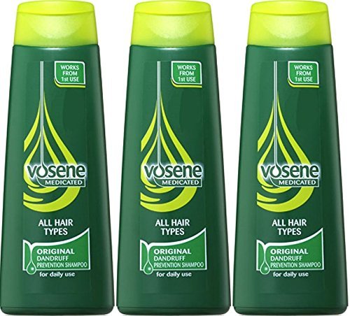 Vosene Medicated Original Dandruff Prevention Shampoo 200ml x 3 Packs - Bargain Genie