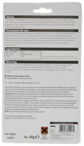 Keep It Handy Blue Flush x 6 (Pack of 8, Total 48 Blocks) - Bargain Genie