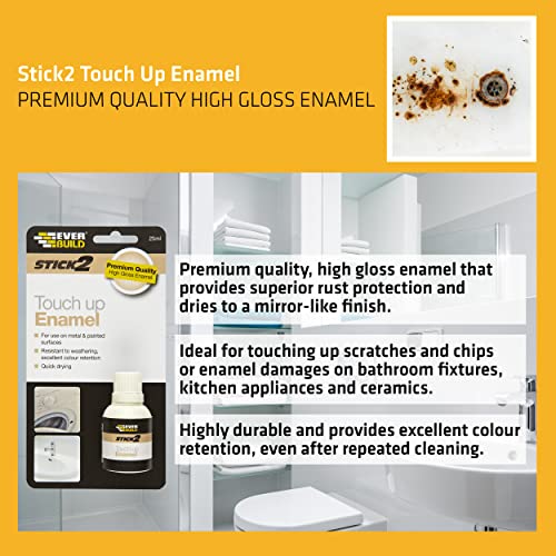 Everbuild EVBS2ENAMEL Stick 2-Touch Up Enamel - Bargain Genie